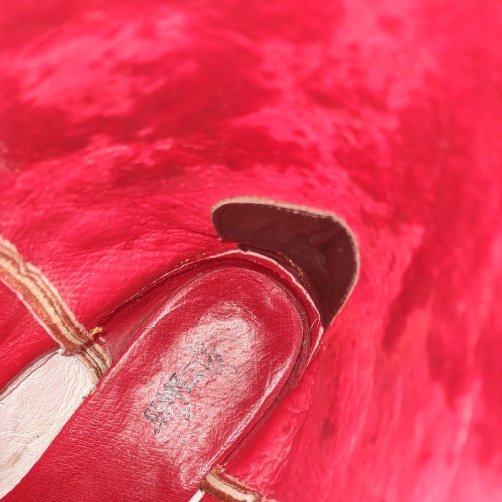 Embroidered Brown Western Boots - Picture 6 of 9